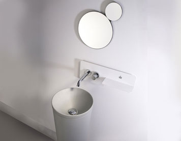 FOLD - Shelf integrated faucet